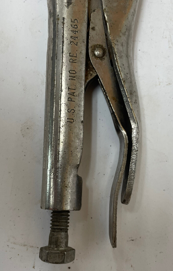 Craftsman Tools 7.5″ Locking Vise Grip Pliers 24465 Made In USA Vintage