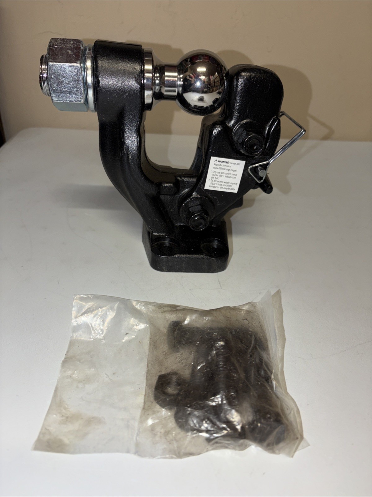 CAL-HAWK AZHPHC 2″ COMBO PINTLE HOOK Hitch