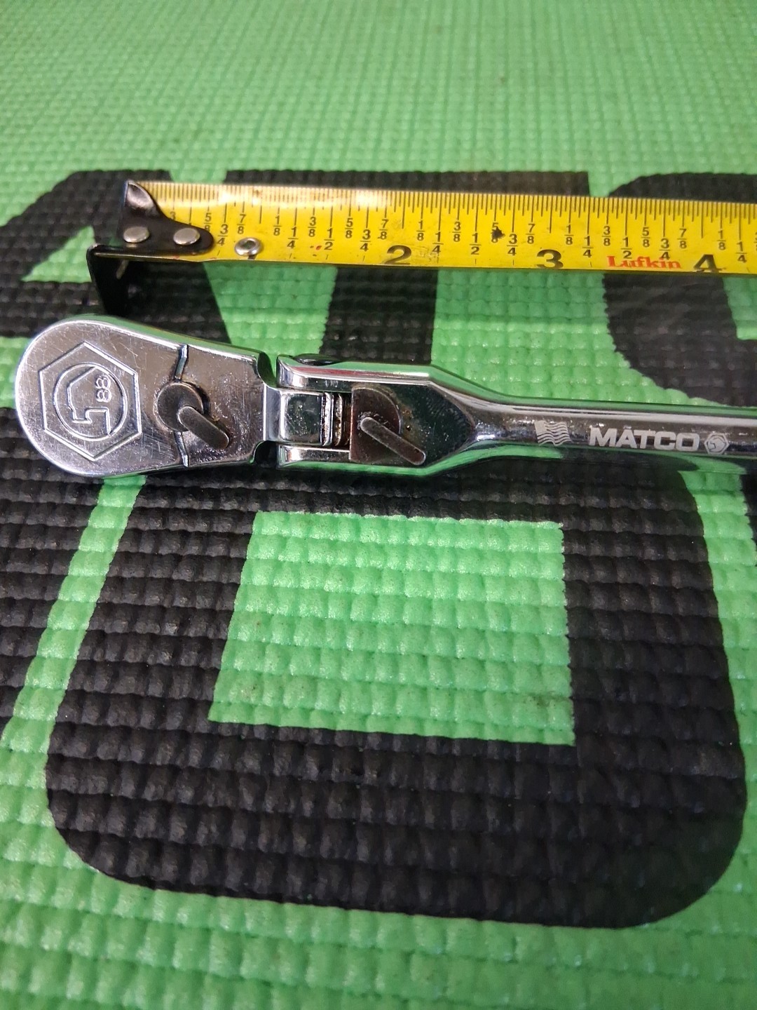 New Matco USA 1/4″ Dr. Locking Flex Head Ratchet AFR68LFB 7-3/4″ 88 Tooth 🇺🇸