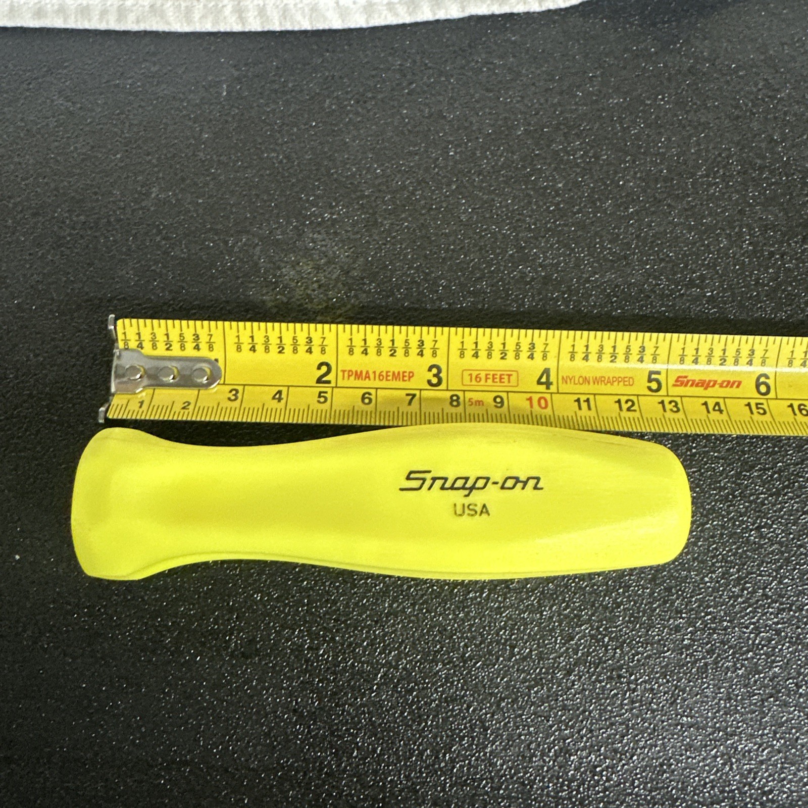*BRAND NEW* Snap-on 5” YELLOW HARD RATCHET HANDLE Replacement Handle Not HiViz