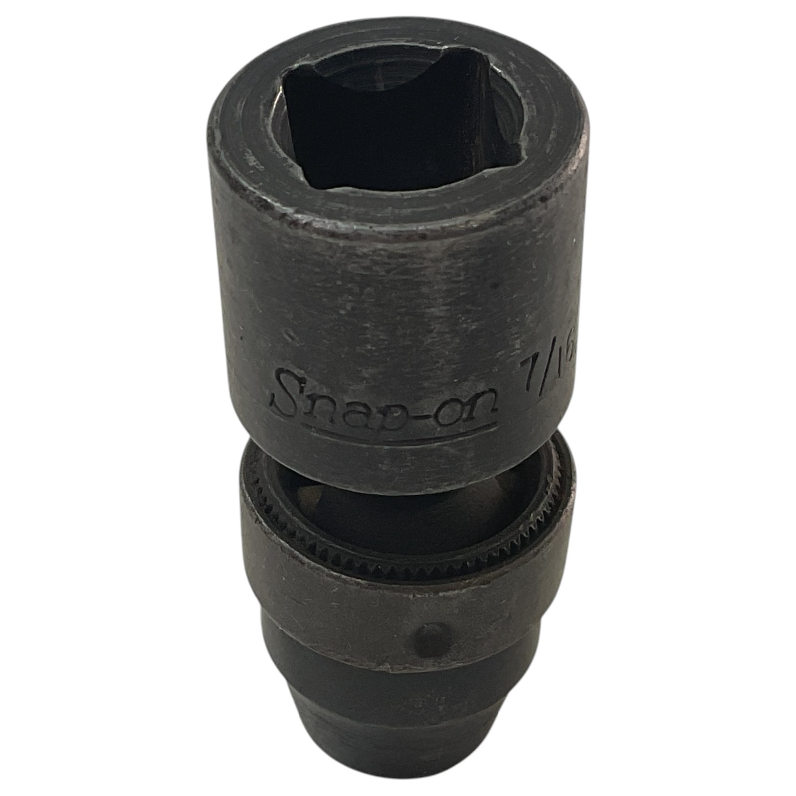 Snap-on Swivel Impact Socket 7/16″ 1/2″ Drive 6 Point IMBL140D Sold As Pictured