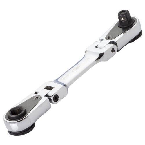 EZRED 4S04 Micro Combo Dual Ratchet Socket 1/4″ Square Drive and Magnetic Drive