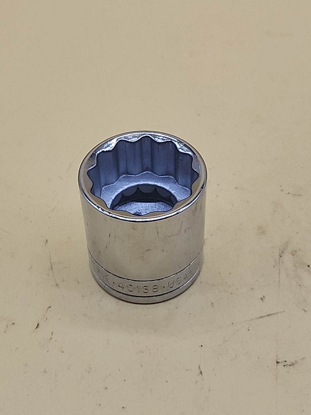 S-K Tools Socket 1/2″ Drive 1-3/16″ #40138 USA