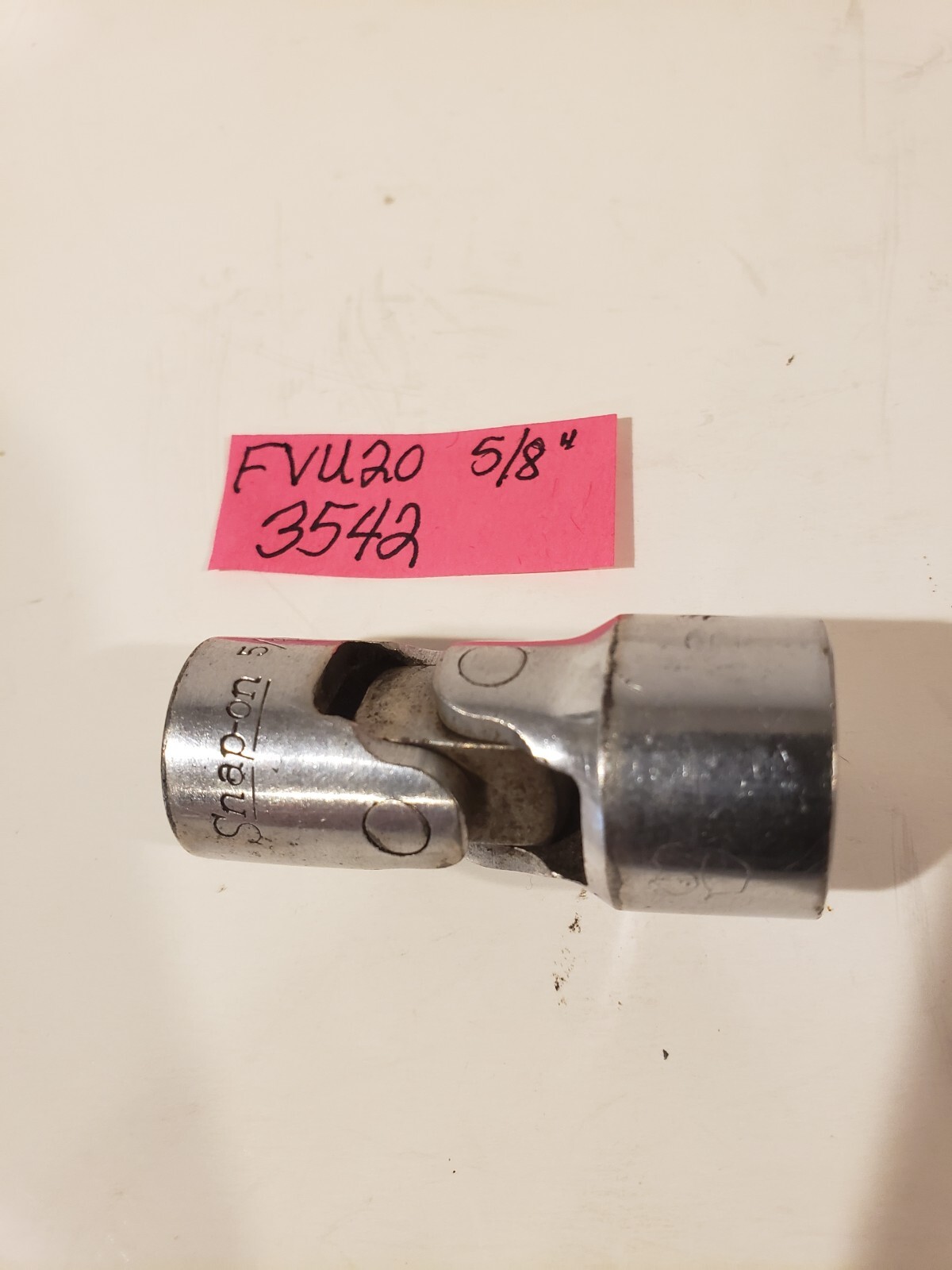 SNAP ON FVU20 3/8″ DRIVE 5/8 12 POINT SWIVEL SOCKET