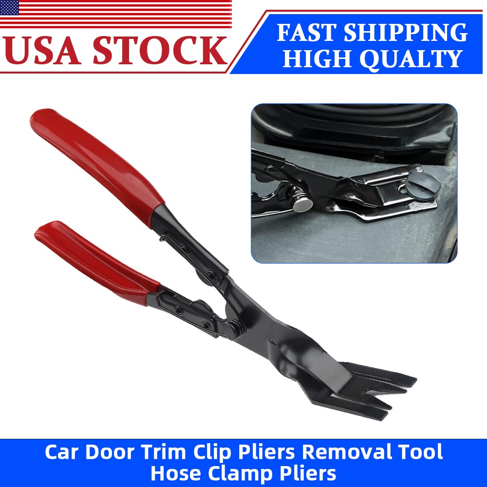 Car Trim Clip Removal Headlight Repair Door Panel Retainer Remover Tool Pliers
