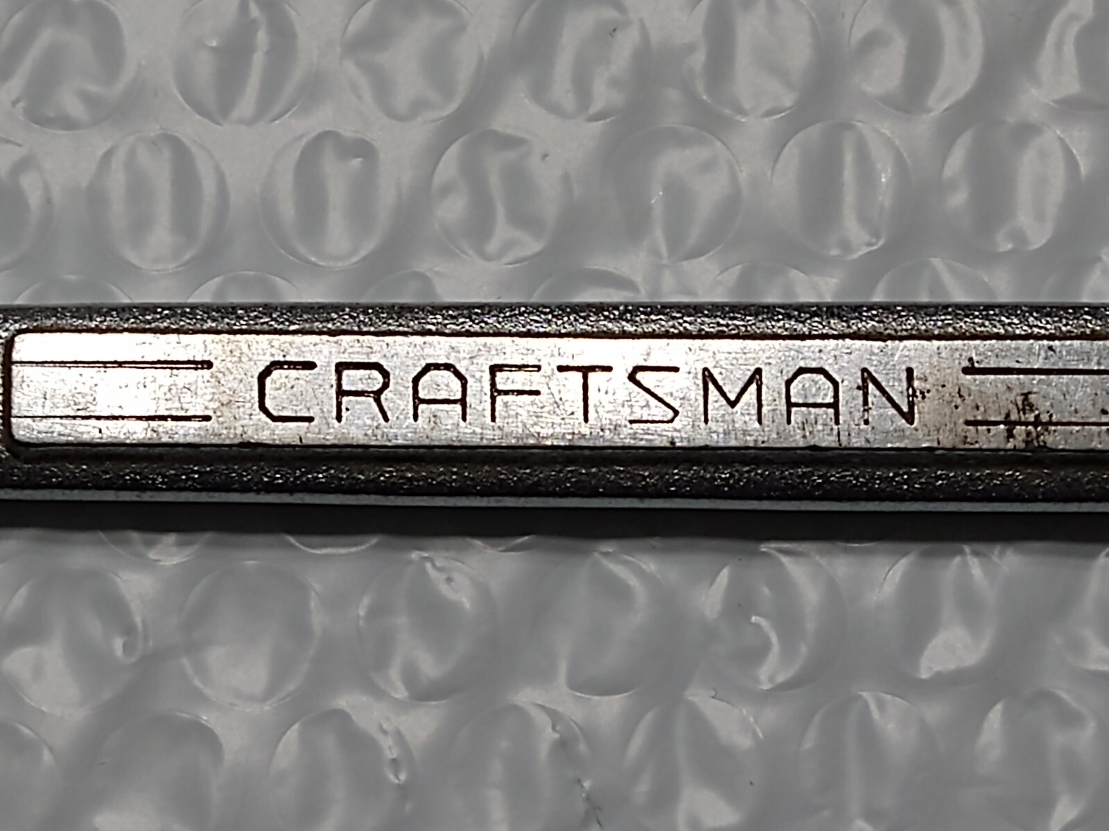 CRAFTSMAN VV44508, 17MM x 19MM OPEN END WRENCH, 8.6″ LONG.