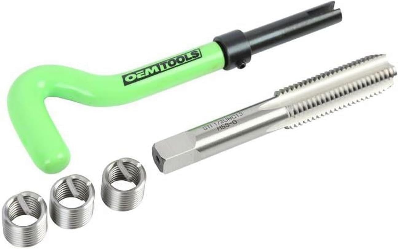Durable Spark Plug Repair Kit – 1/2 Inch with Stainless Steel Inserts Included