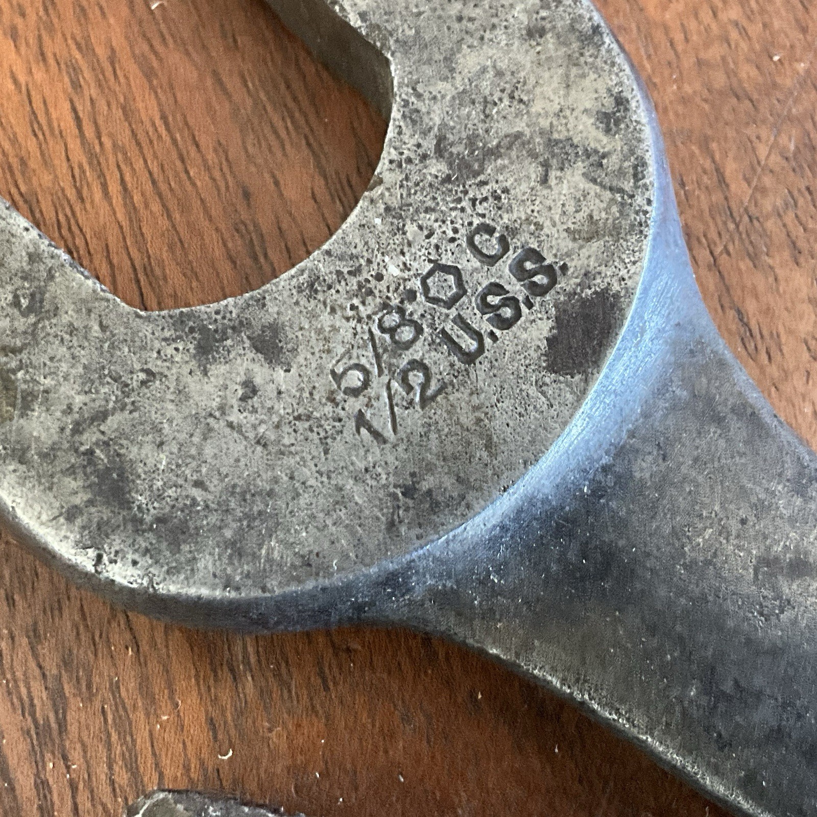 Vintage Double Open End Pair U.S.S Wrenches