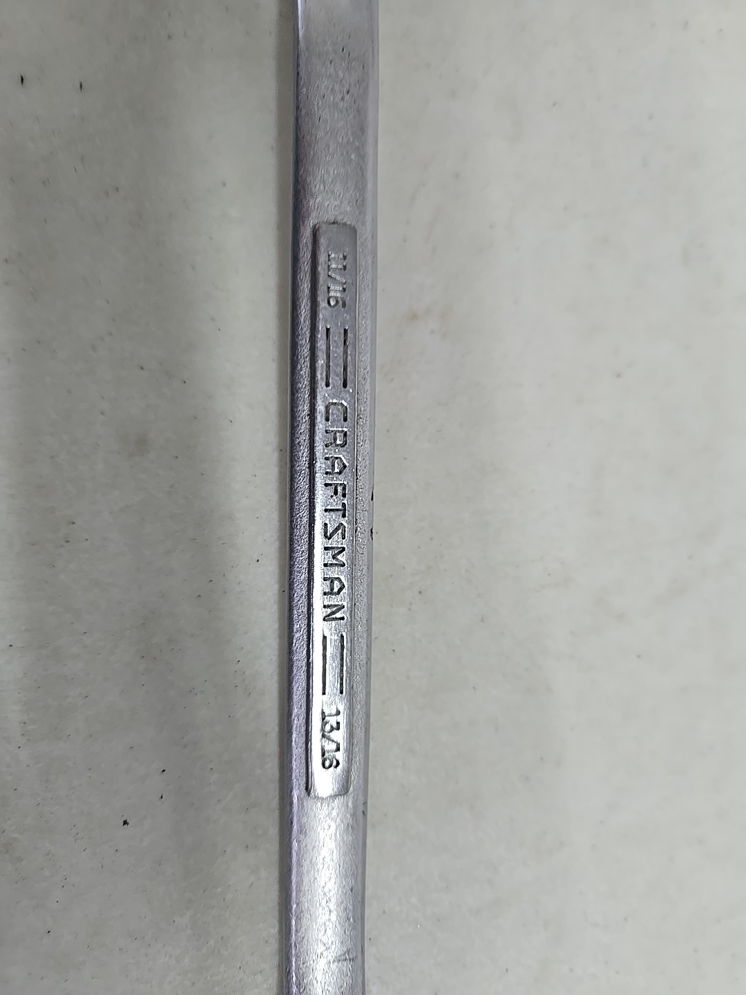 Vintage Craftsman =V= 11/16″x13/16″ Offset Double Box End Wrench USA