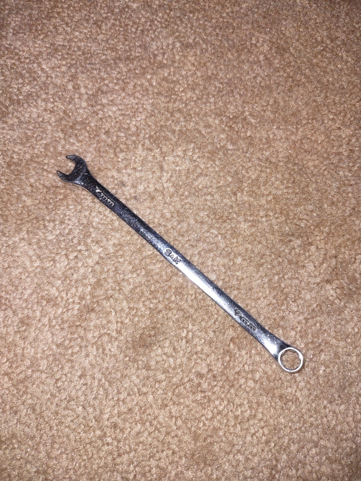 S-K Professional Tools #88707 Metric 7mm 6 Point Standard Combination Wrench