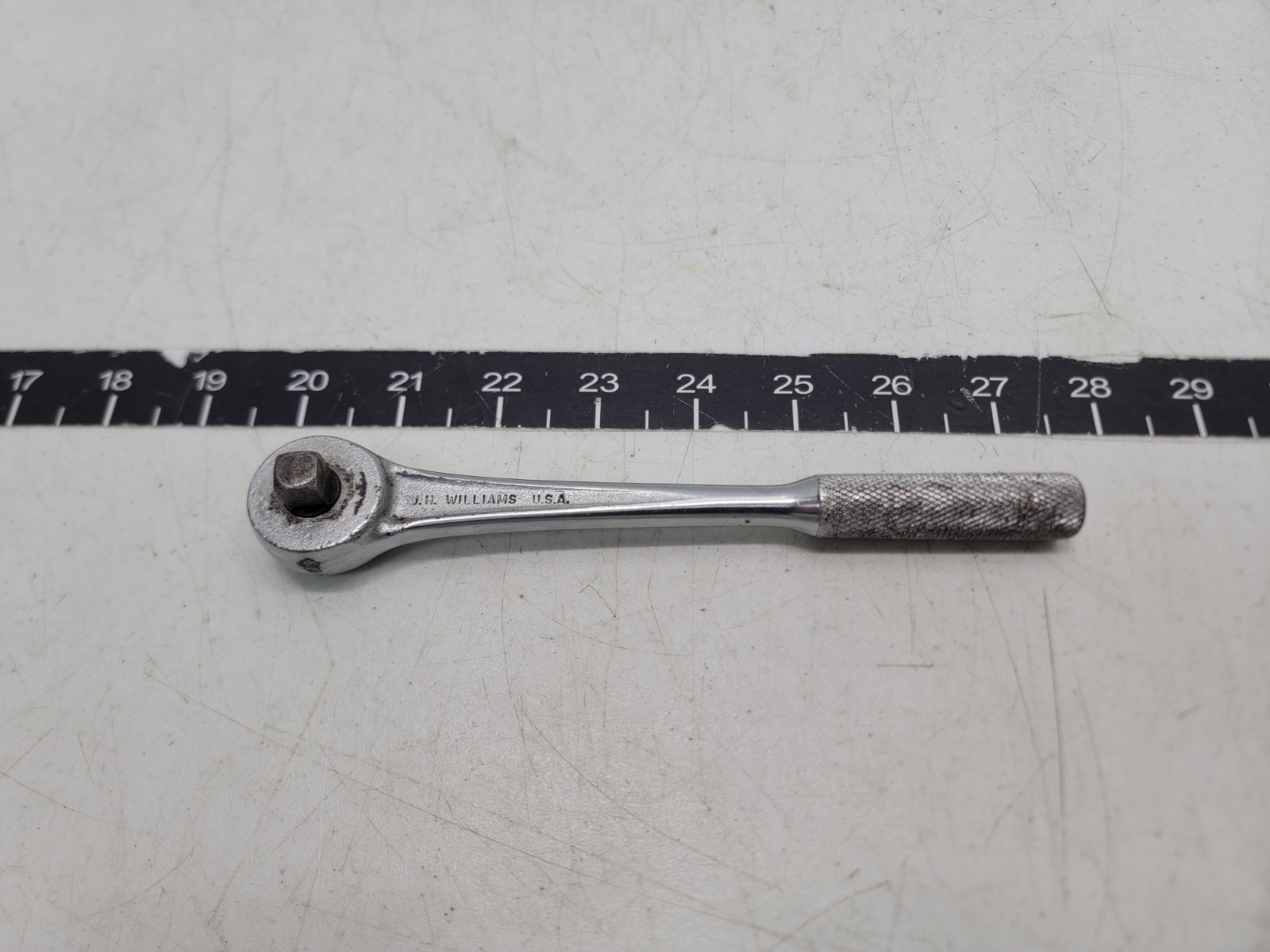 JH Williams & Co. Tools 3/8″ Drive Ratchet B-52 Superratchet Vintage