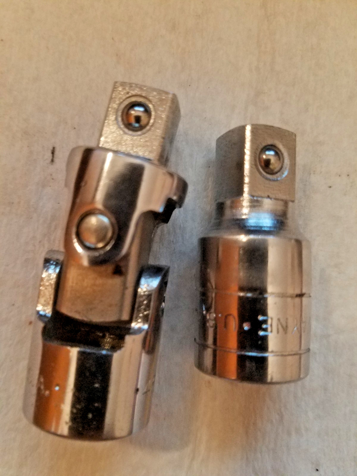S-K Tools 3/8” Drive Chrome Universal Joint # 45190 & 1-1/2″ Extension # 45159