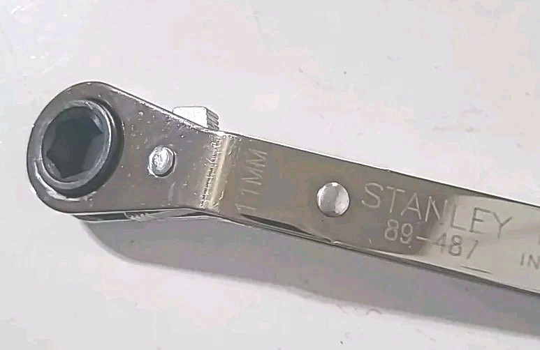 Blackhawk & Stanley Off-set Ratcheting Box End Wrenches. Lot Of 3 USA Made Tools