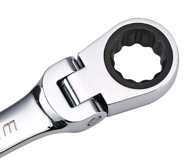ICON Professional Flex-Head Ratcheting Combination Wrench 12-Pc 56427 WRFM-12