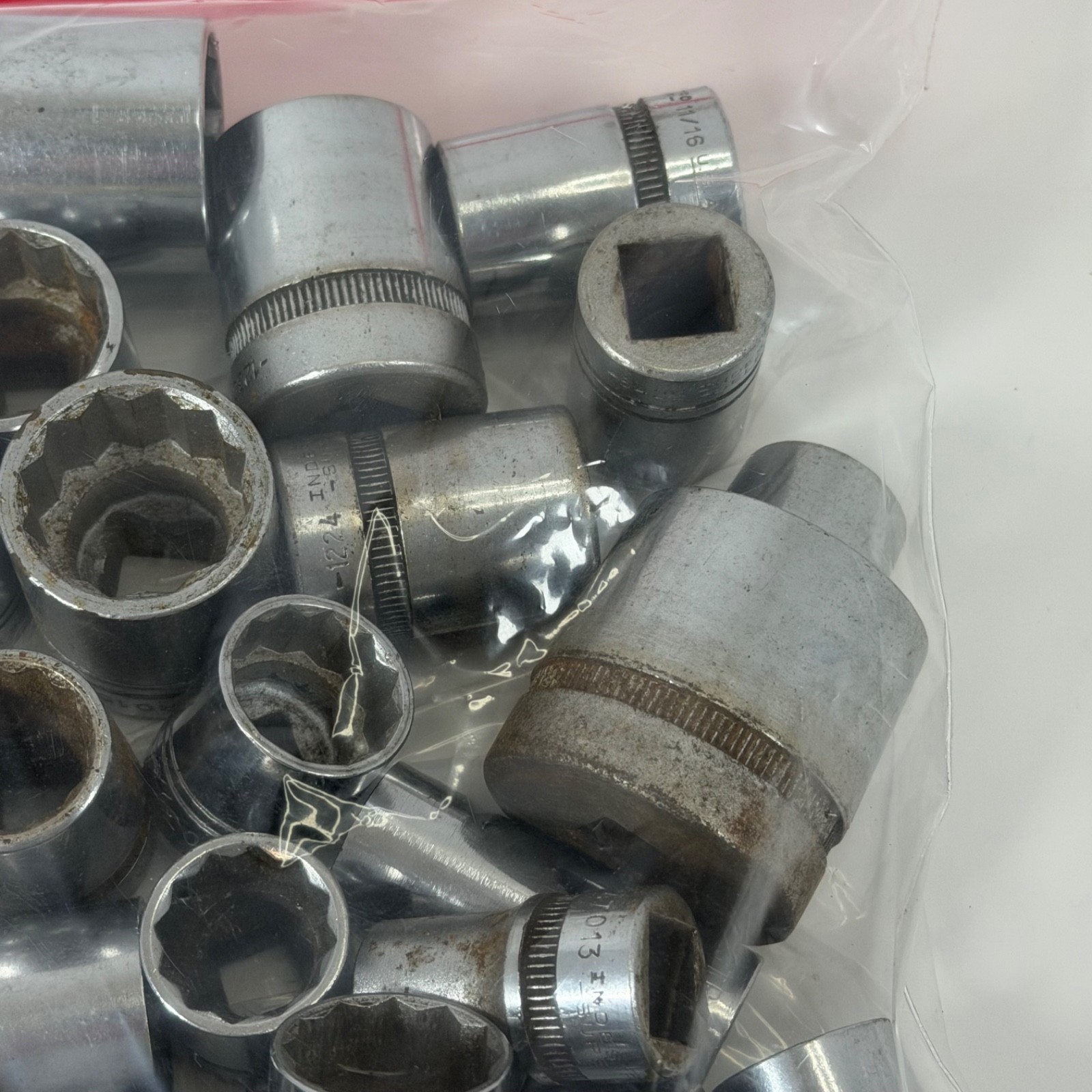 Large Indestro Socket Lot Various Sizes 10 Lbs #1
