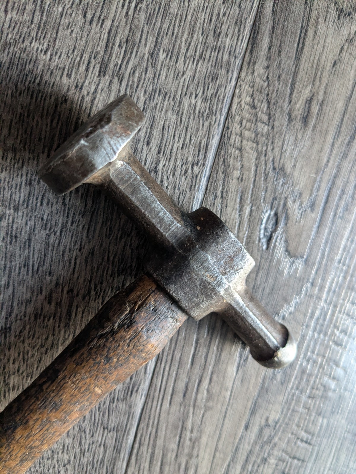 Vintage Auto Body Hammer Square and Round Face