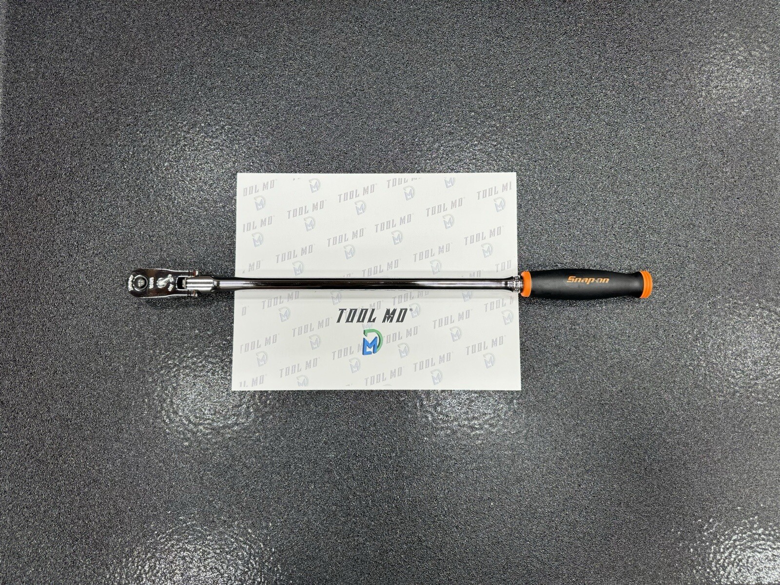 Snap-on Tools 3/8″ Drive ORANGE X-LONG Quick Release FLEX-HEAD Ratchet FHRLLF80