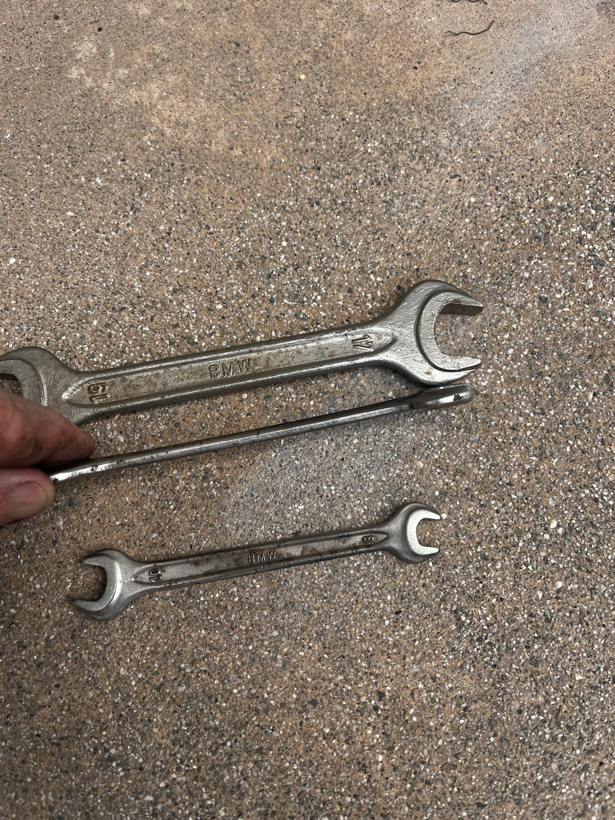BMW Heyco open end factory wench set. made in West Germany 8-10,12-13,17-19mm