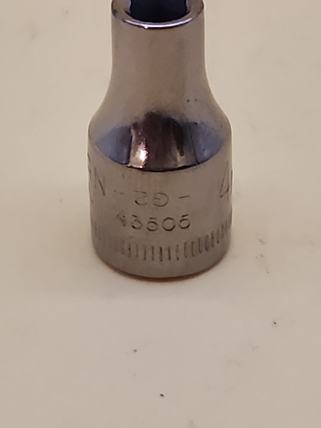 Craftsman 1/4″ Drive 4MM 6 Point Shallow Socket Metric G2 43505 USA