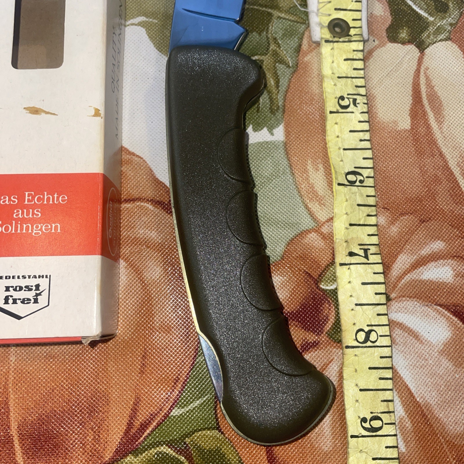 Rare Brand new Inox Solingen Lite 2 KC 10 Germany Pocket Knife Green. NOS.