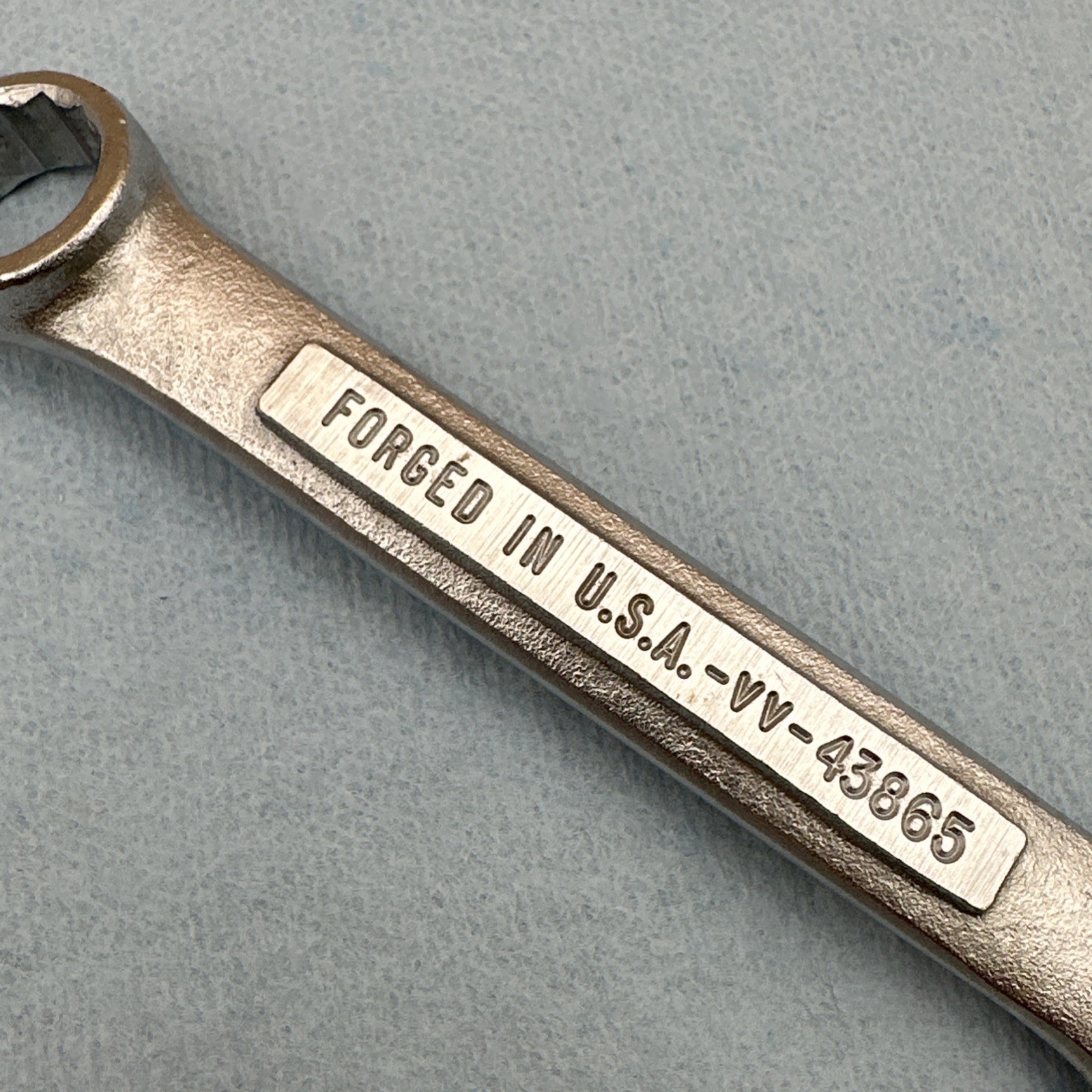 Craftsman USA 5/8” X 3/4” Stubby Double Box Wrench 12 Point -VV- 43865 Excellent