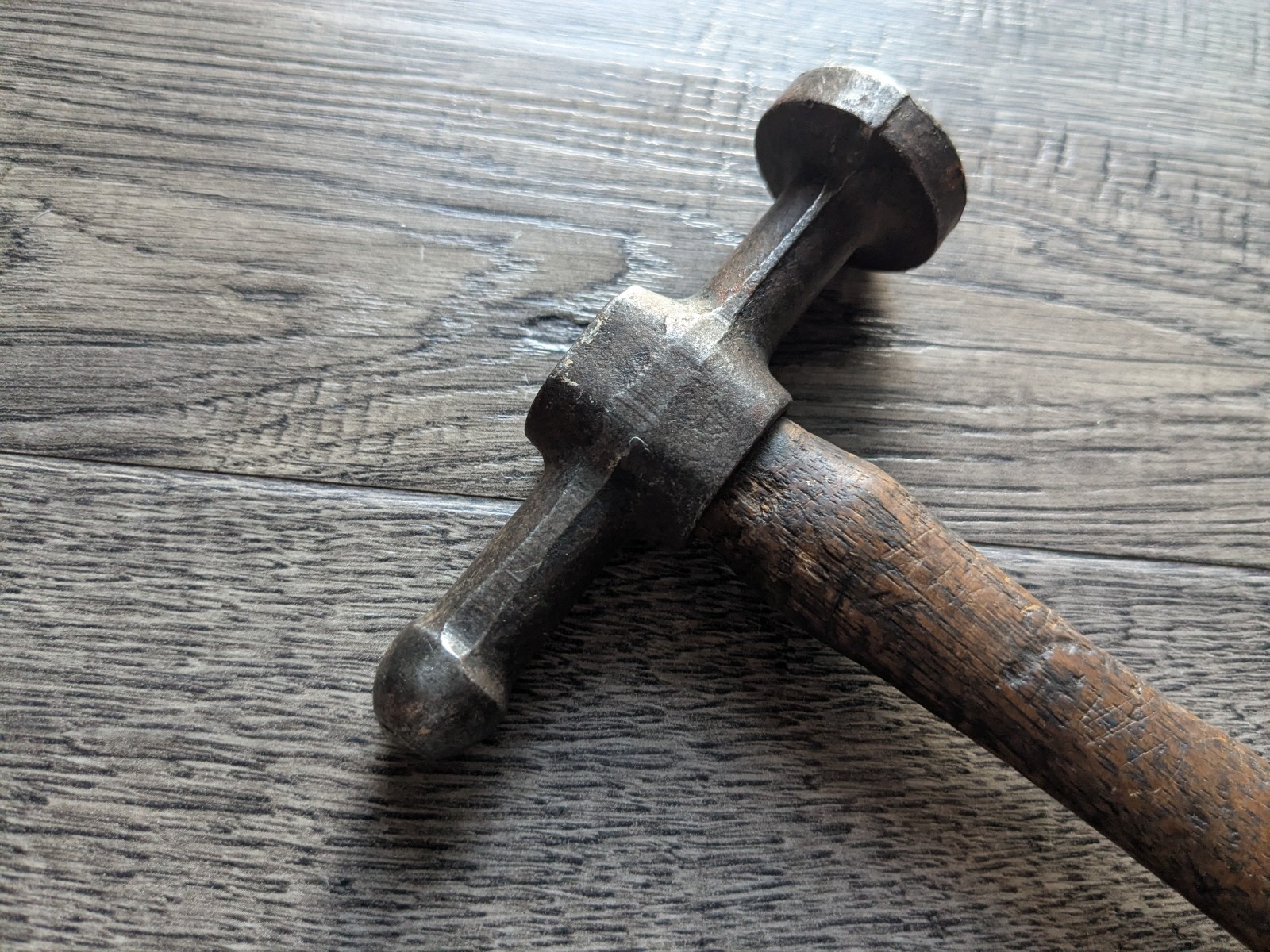 Vintage Auto Body Hammer Square and Round Face