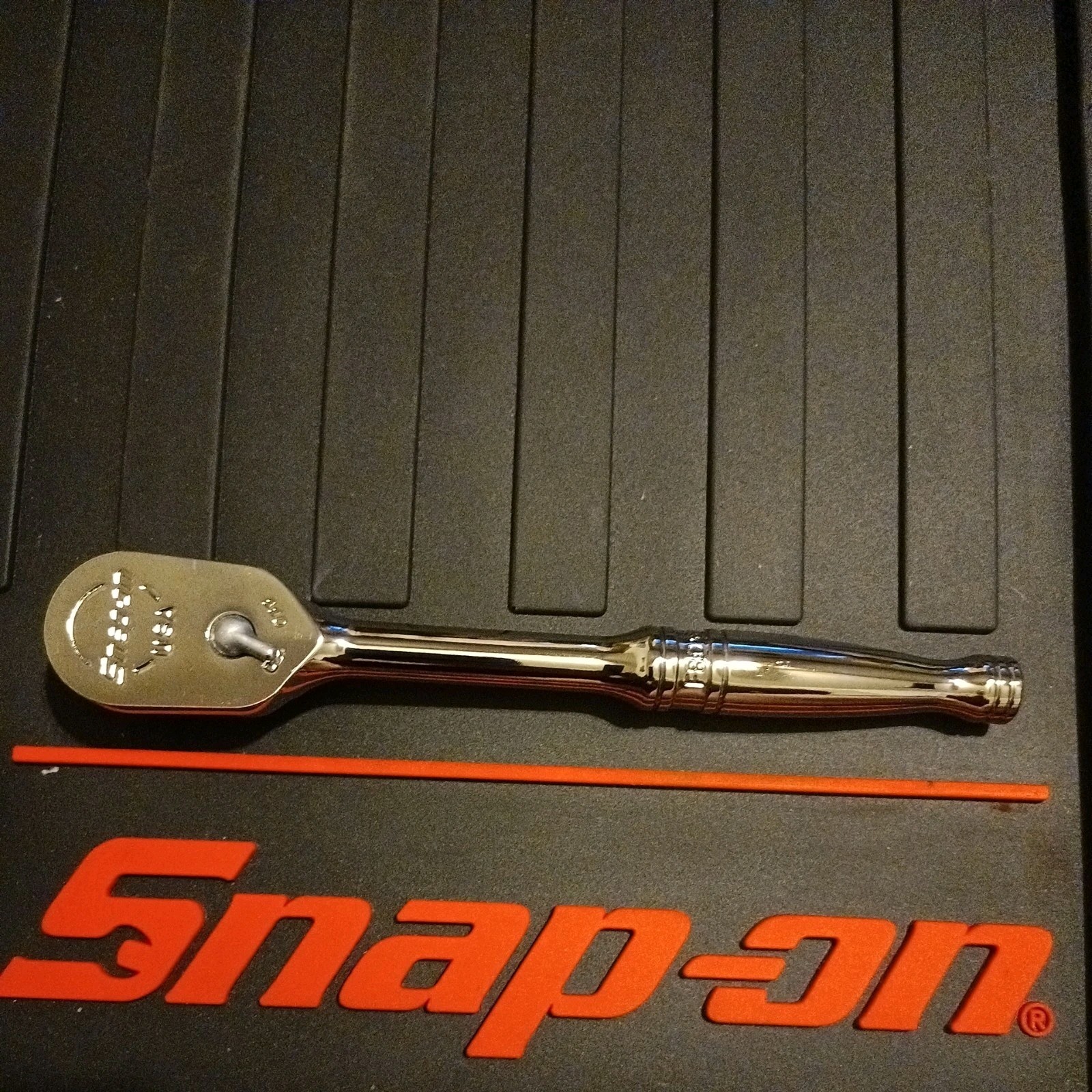 Snap-on Brand New F80 80 Tooth 3/8 Dr. Standard Handle Chrome Ratchet USA