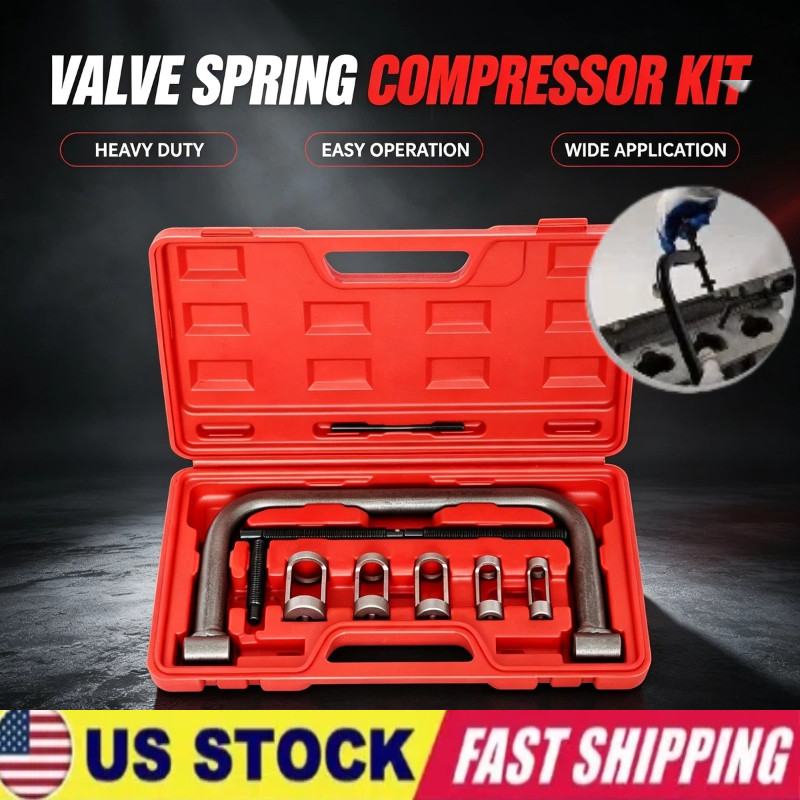 5 Sizes Valve Spring Compressor Pusher Automotive Tool For Car Motorcycle Kit-