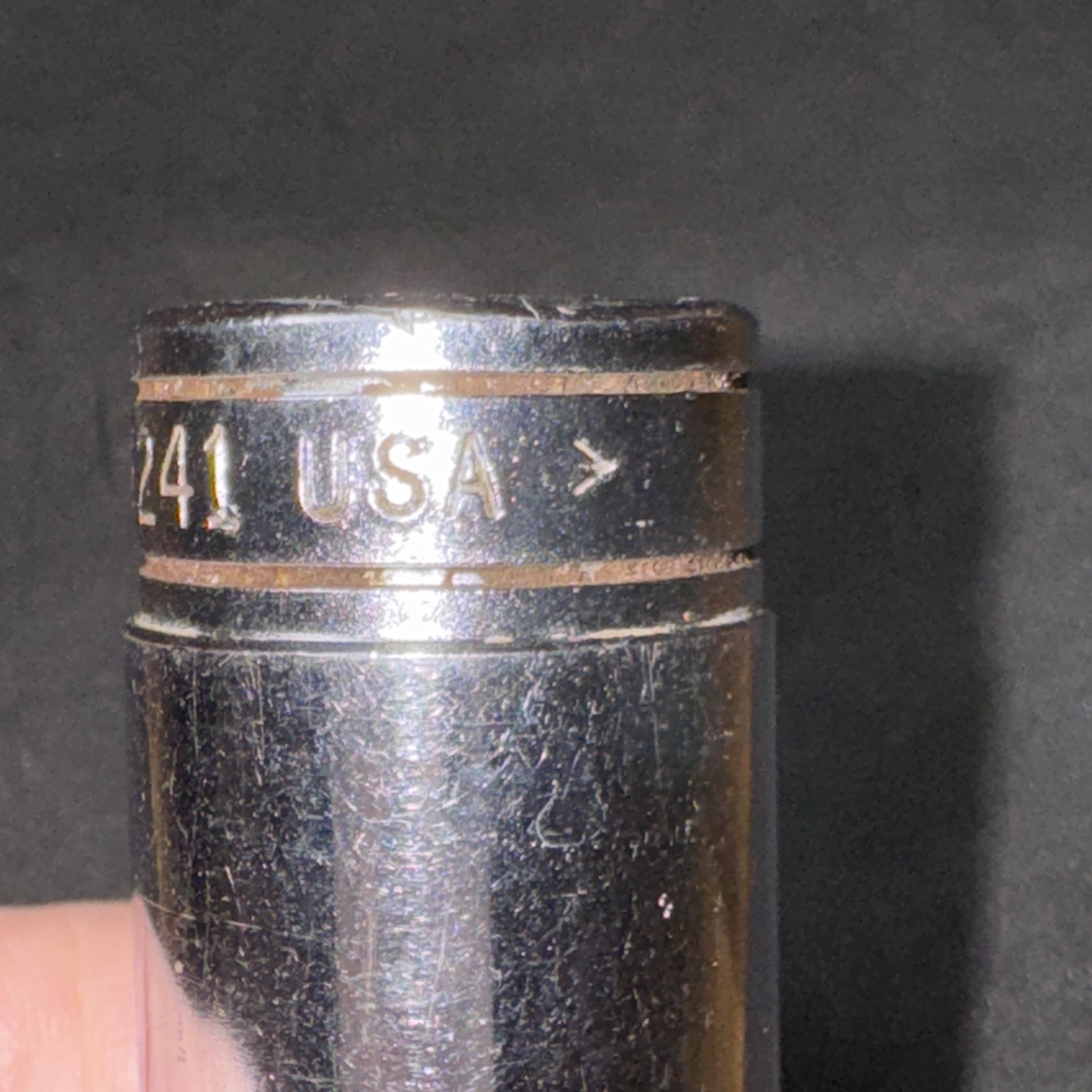 Snap On 3/8″ Drive 3/4″ 6PT SAE Deep Chrome Socket USA SFS241