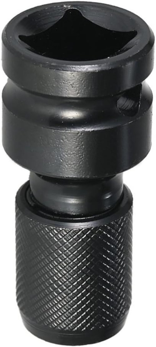 Quick Release 1/2-Inch to 1/4-Inch Hex Socket Adapter – Durable Metal Converter