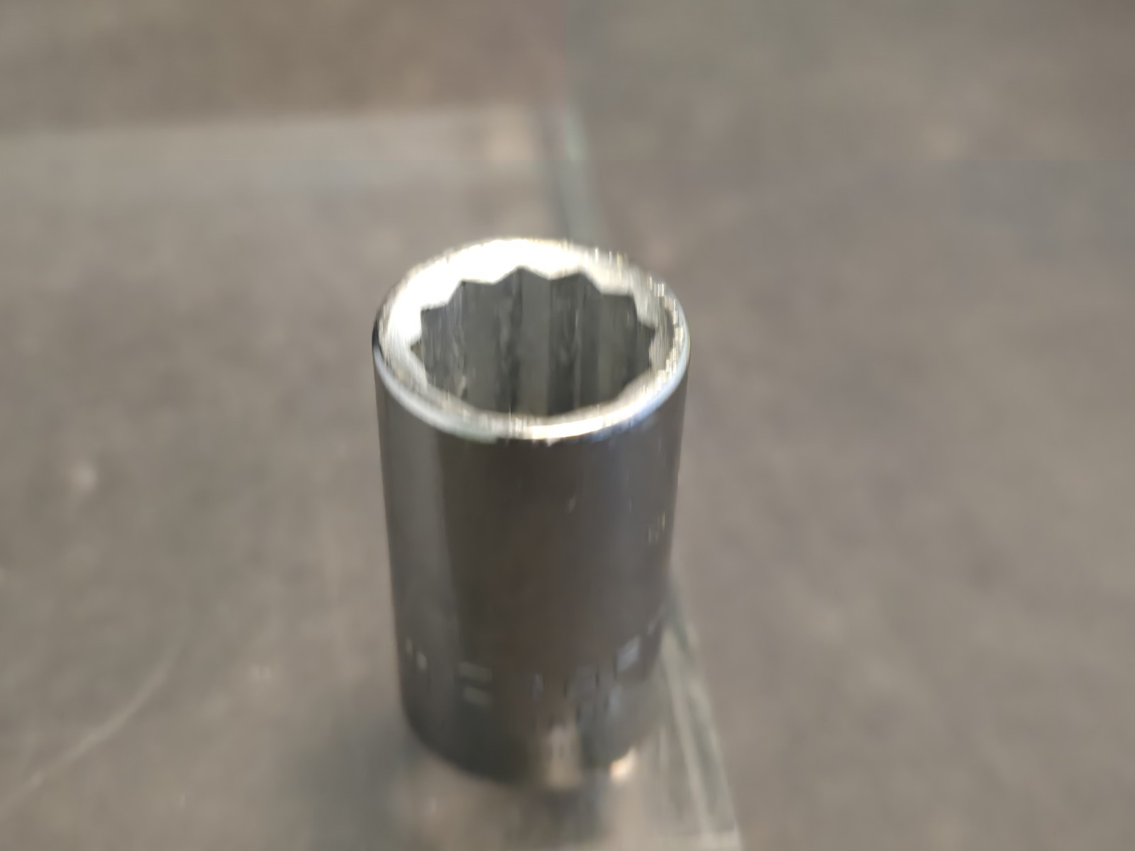 Vintage Craftsman 15mm Socket 1/2″ Dr. 12 Pt. Shallow Socket G 44236 USA
