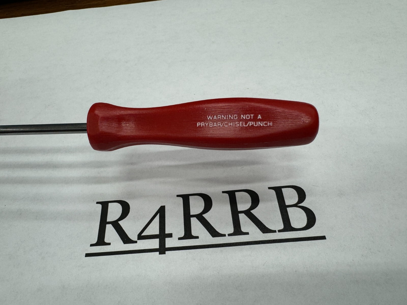 Snap-on Tools USA NEW RED GRIP Mini Hard Handle LONG SHAFT 45° Pick 3ASHL45BR
