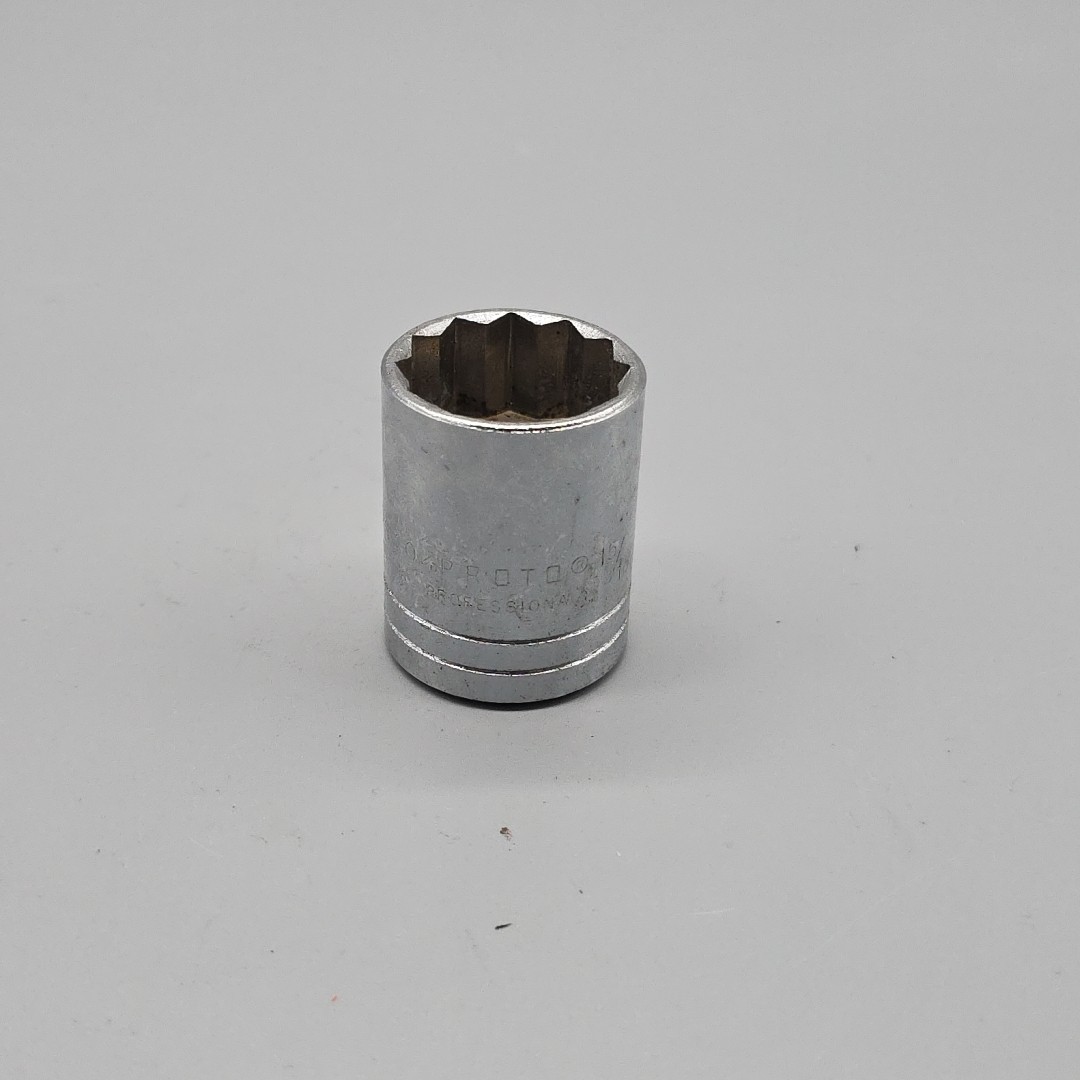 PROTO. 5430 15/16 in SAE 1/2” Drive 12 point Socket 1 1/2 in USA