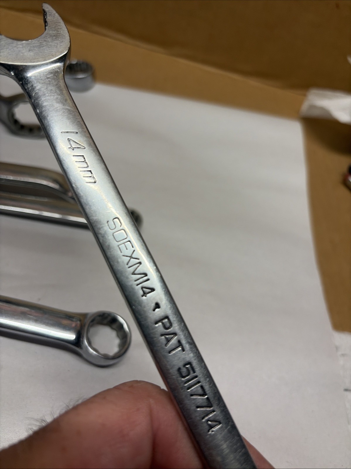 Snap-on Metric Wrench Lot 7 Pc XBM OEXLM