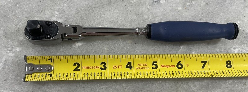 NEW Snap-On Tools 3/8″ POWER BLUE Long Handle Compact Flex-Head FHCLF72
