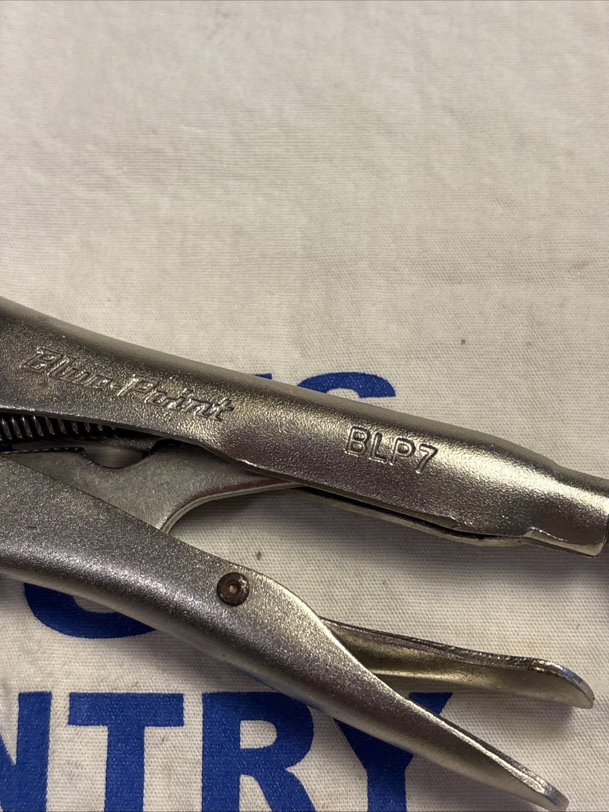 Blue Point 2 Piece Locking Pliers Set BLP3 BLP7