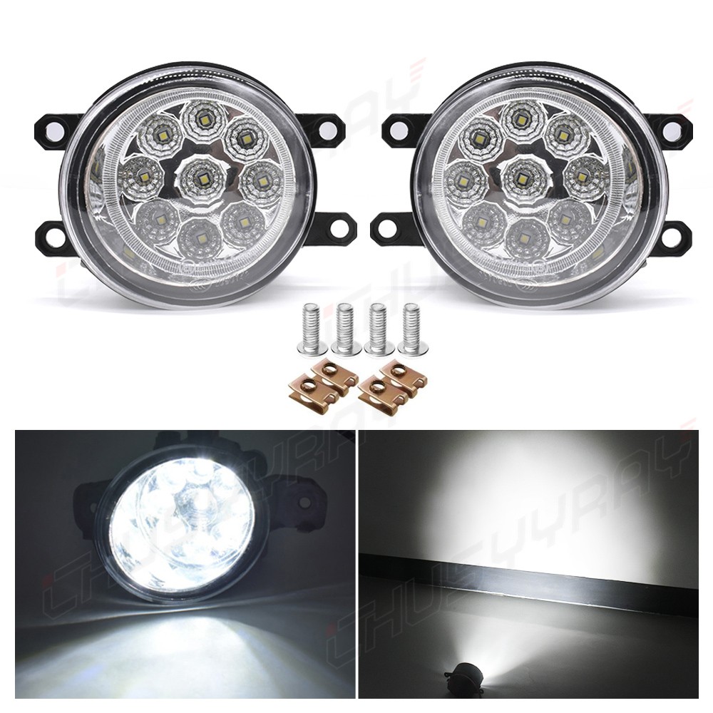 For 2012 2013 2014 Toyota Camry SE PAIR Bumper LED Fog Light Lamps Left&Rights