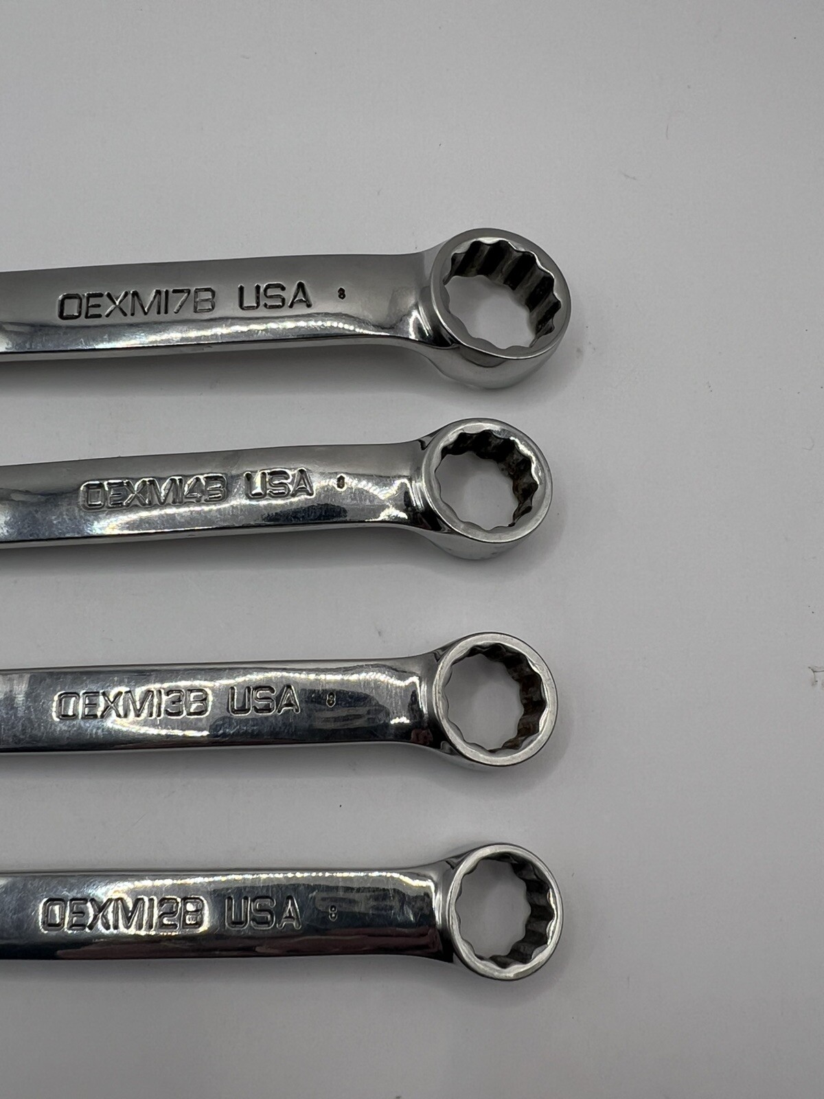SNAP ON OEXM 4pc 17mm 14mm 13mm 12mm METRIC WRENCH SET