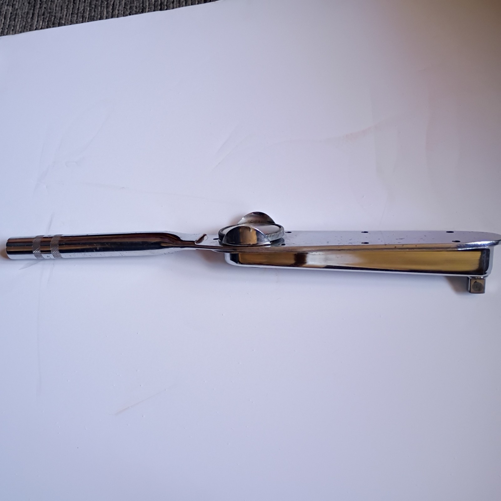 NICE – Snap-on TE 100L Vintage Torqometer 1/2″ Drive Torque Wrench 0 to 100 f/Lb