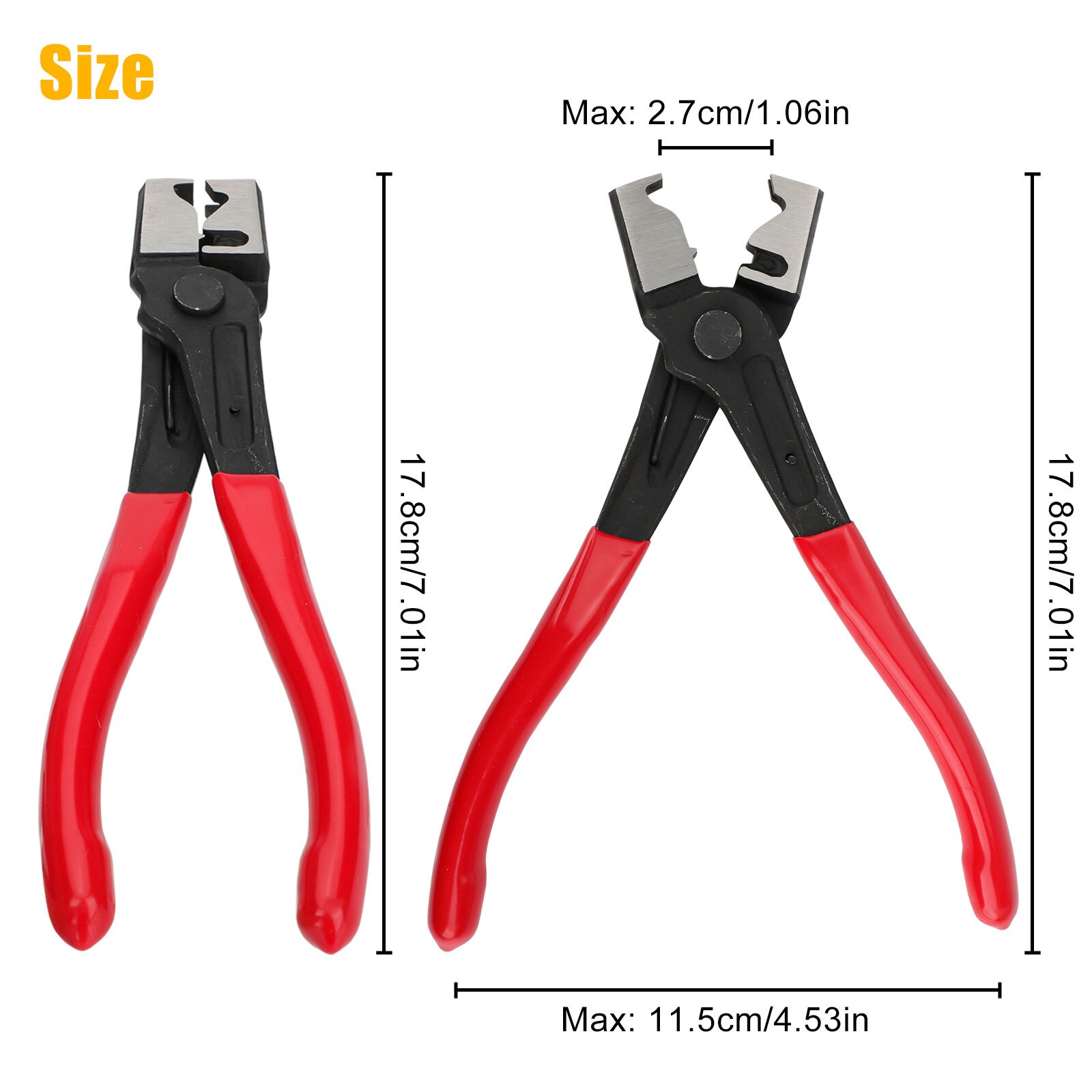 Hose Clamp Plier Clic&Clic-R Type Practical Collar Pliers CV Boot Clamp Tool US