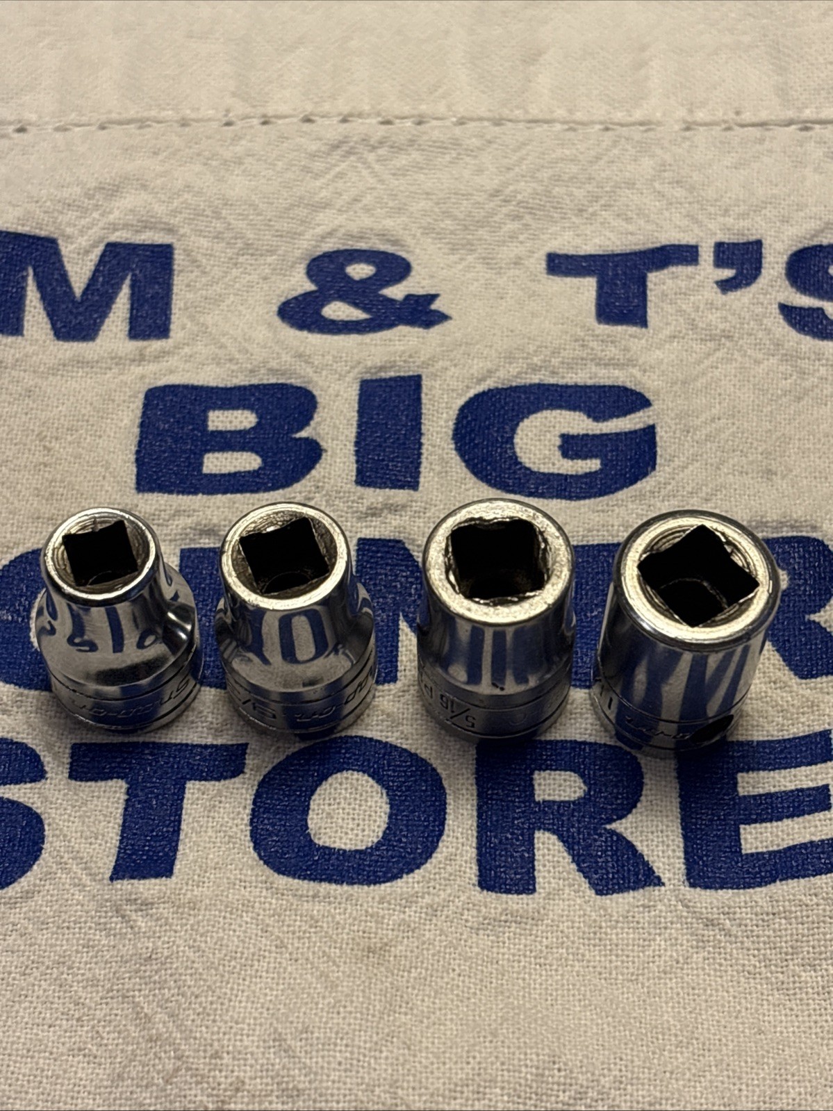 Snap-on Tools USA 3/8″ Drive 4pc Pipe Plug Socket Set PP408, PP409, PP410, PP411