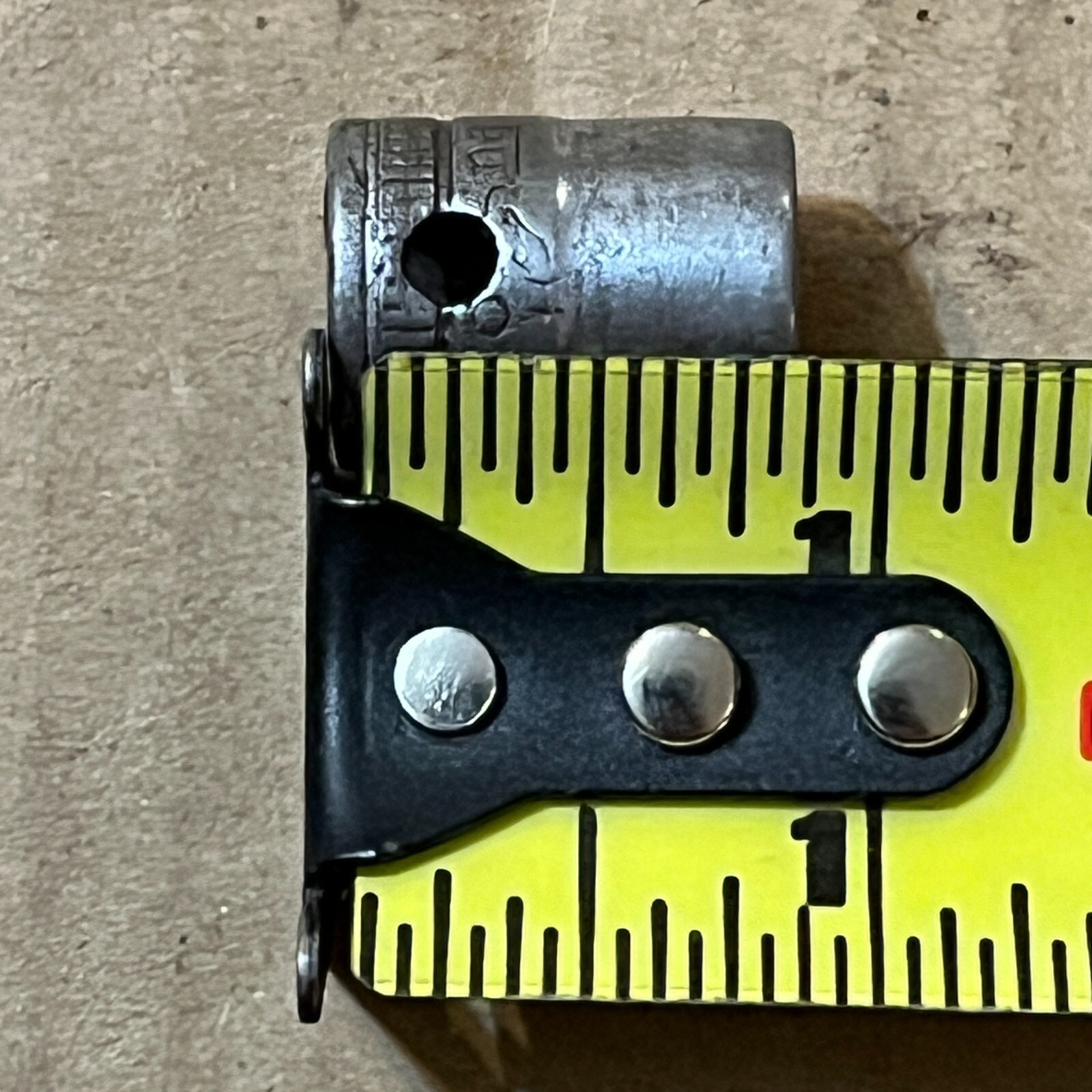 Vintage Snap On F-140 7/16″ Socket 12 Point 3/8″ Drive – Old
