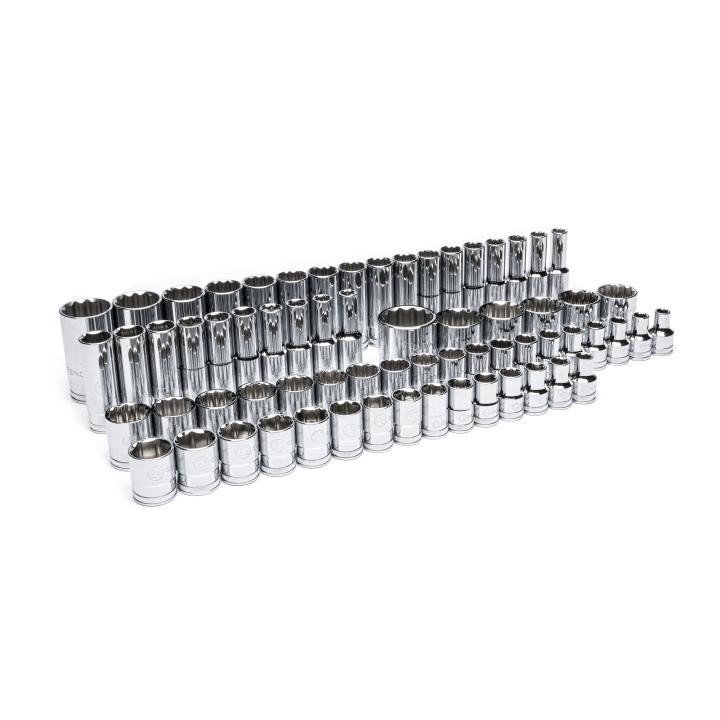 Gearwrench GWMSSKT12MM 67 Piece 1/2” Drive Master Metric Socket Set