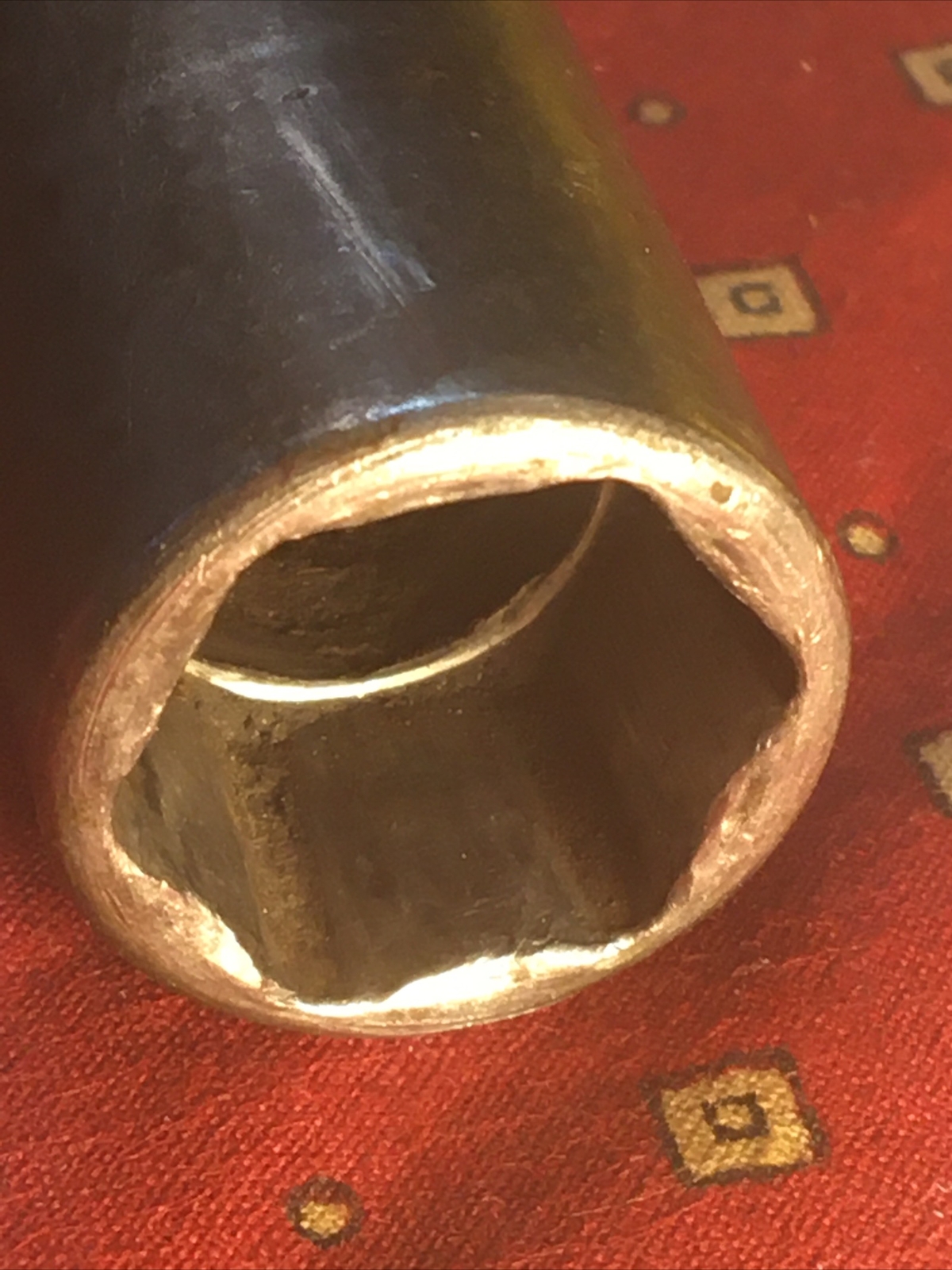 Snap-on 3/8 Drive 11/16 SAE deep 6 Point Impact Socket SIMF220 Snap-On, Snap on