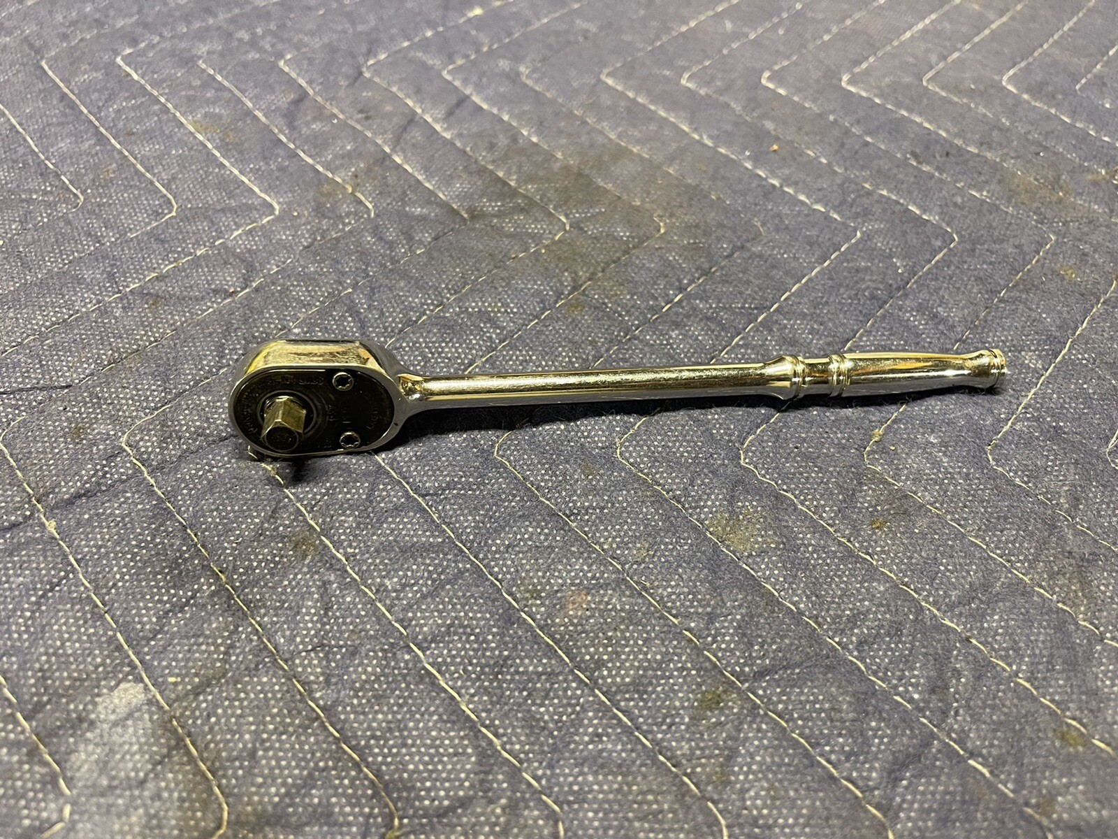 Snap-on Tools USA 1/4″ Drive Chrome Long Handle Fixed Head Ratchet TL72
