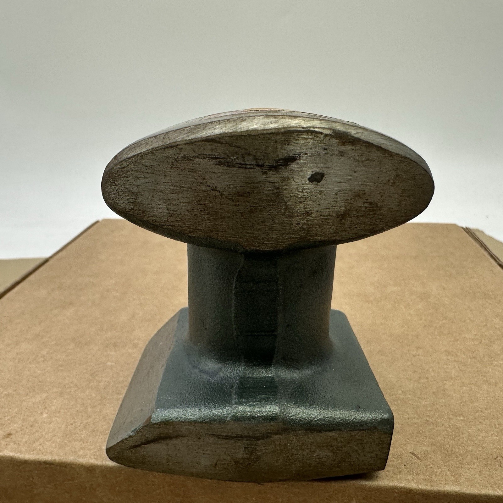 Vintage Craftsman USA Tools Auto Body Dolly Anvil Blue Appears New Old Stock