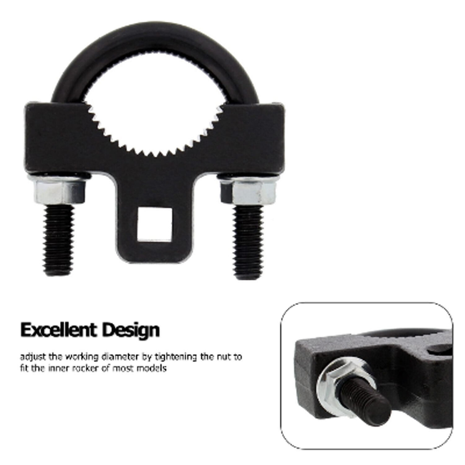 3/8″ Inner Tie Rod Tool Remover Removal Low-Profile Turner Installer For Auto