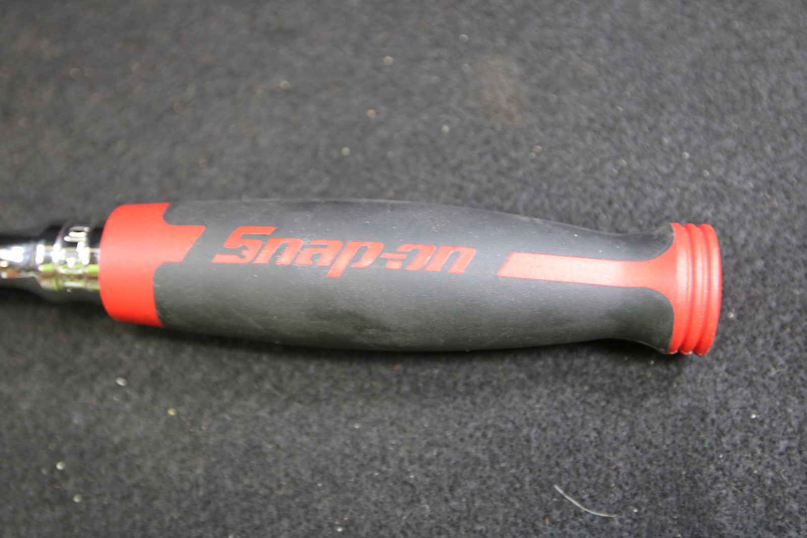 Snap On Tools FHL100 3/8″ Drive Dual 100 Soft Grip Long Handle Ratchet Red F/S