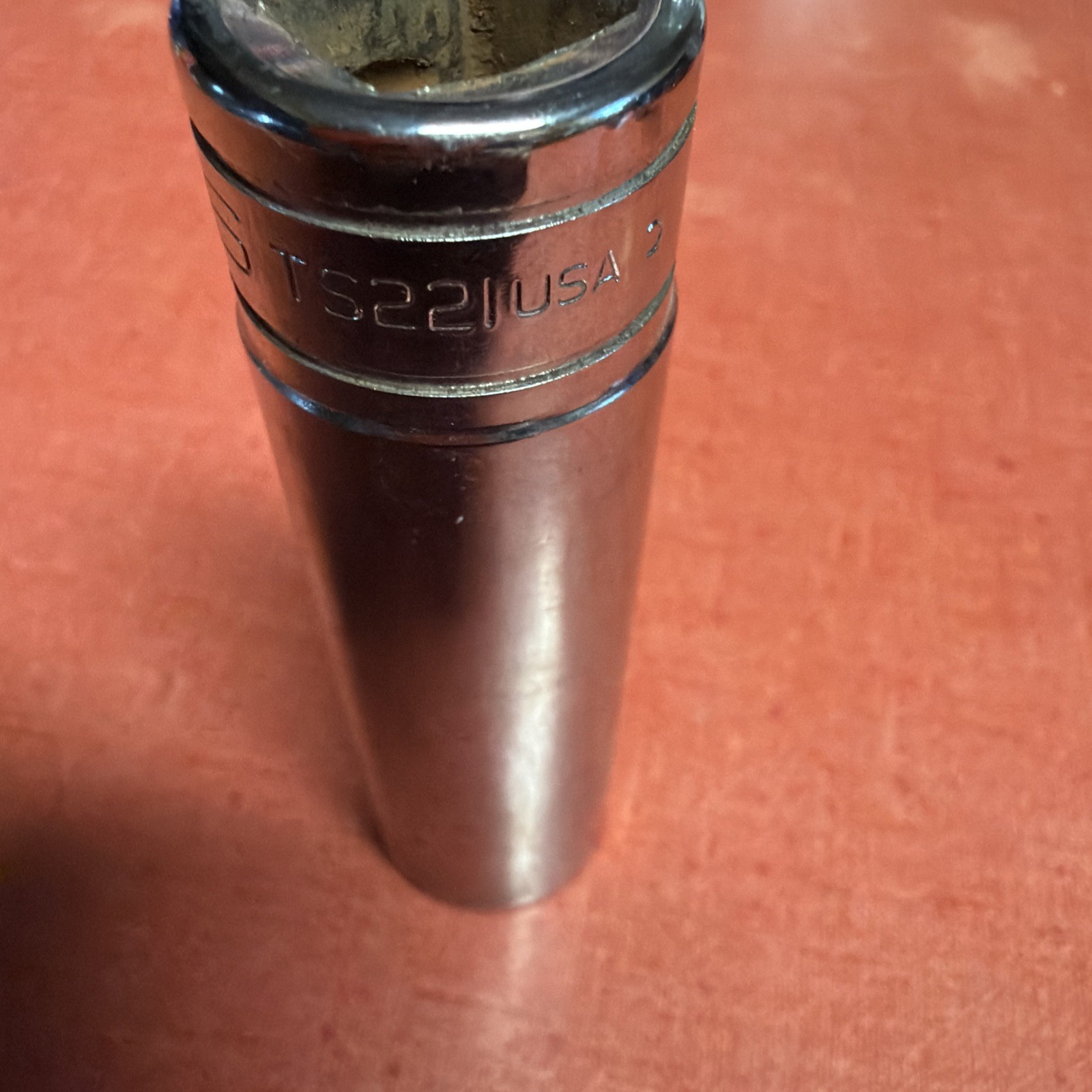 Snap On 1/2″ Drive 11/16″ 6PT SAE Deep Chrome Socket TS221