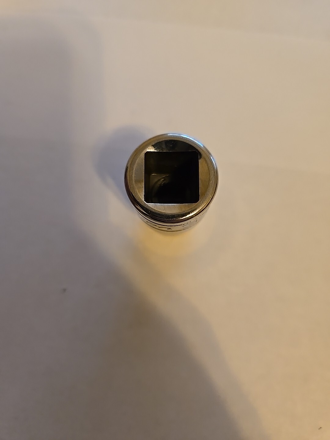 Snap On 1/2″ Drive 3/8″ 8PT Chrome Double Square Socket SW412